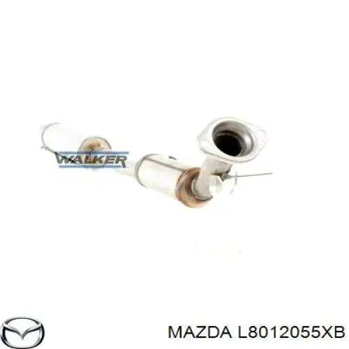 L8012055XB Mazda Каталітичний нейтралізатор відпрацьованих газів