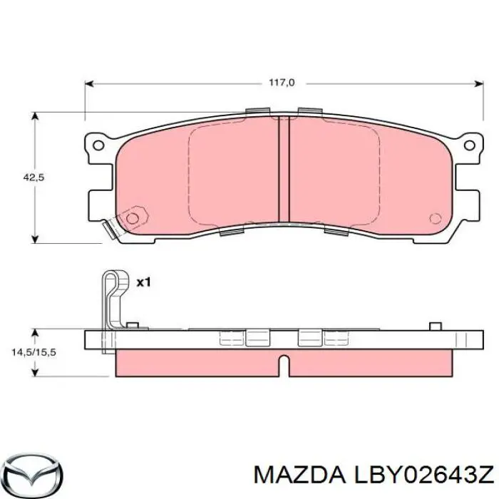 Задні гальмівні колодки Kashiyama D3079M ціна, від 11.29 USD