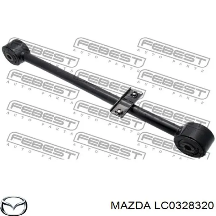 LC0328320 Mazda Важіль/тяга задньої підвіски подовжній нижній, лівий/правий
