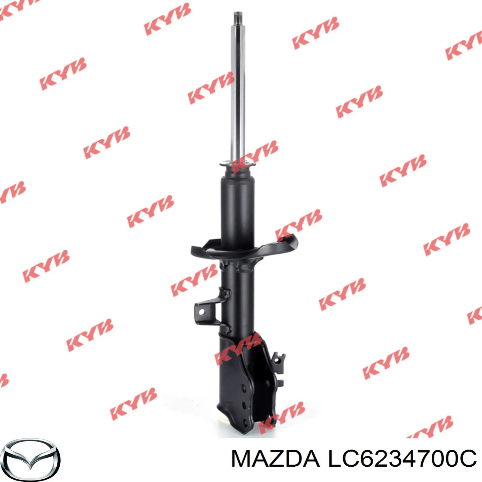 LC6234700C Mazda амортизатор передній, правий