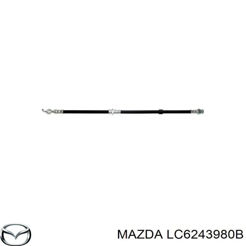 Шланг гальмівний передній Mazda MPV 2 (LW) (Мазда Мпв)