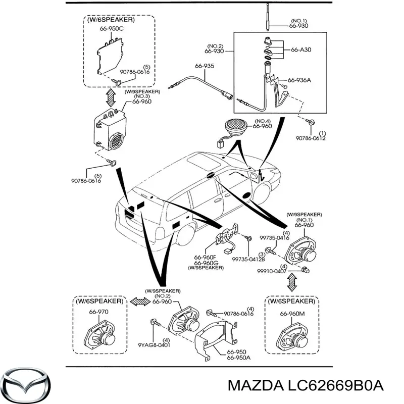  LC62669B0A Mazda