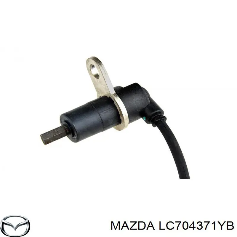 LC704371YB Mazda Датчик АБС (ABS) задній правий
