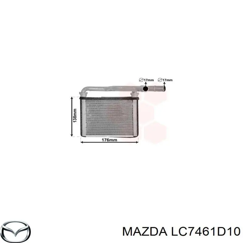  Mazda LC7461D10 ціна, від 34.06 USD