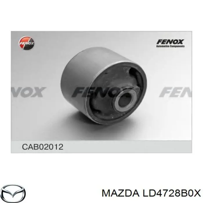 Купити LD4728B0X Mazda Балка задньої підвіски, підрамник