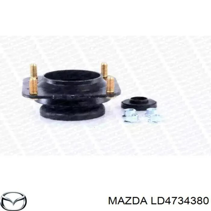 Опора стійки амортизатора переднього Mazda E1123438X ціна, від 19.49 USD
