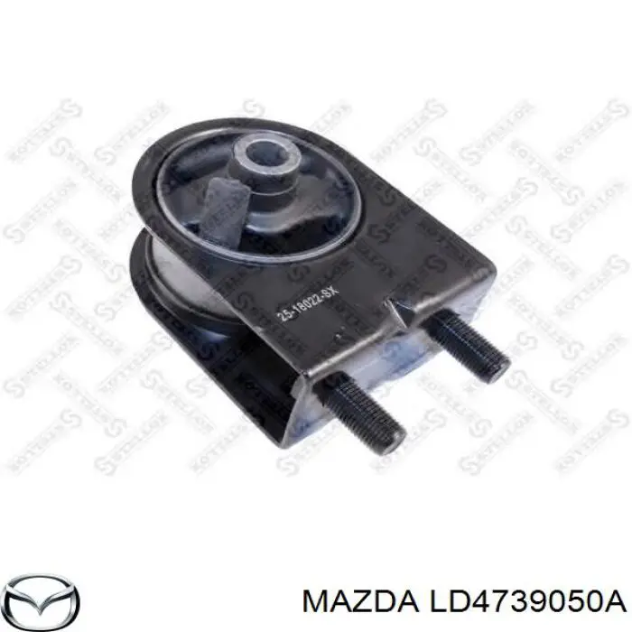 Подушка (опора) двигуна, передня Mazda LD4739050A ціна, від 18.53 USD