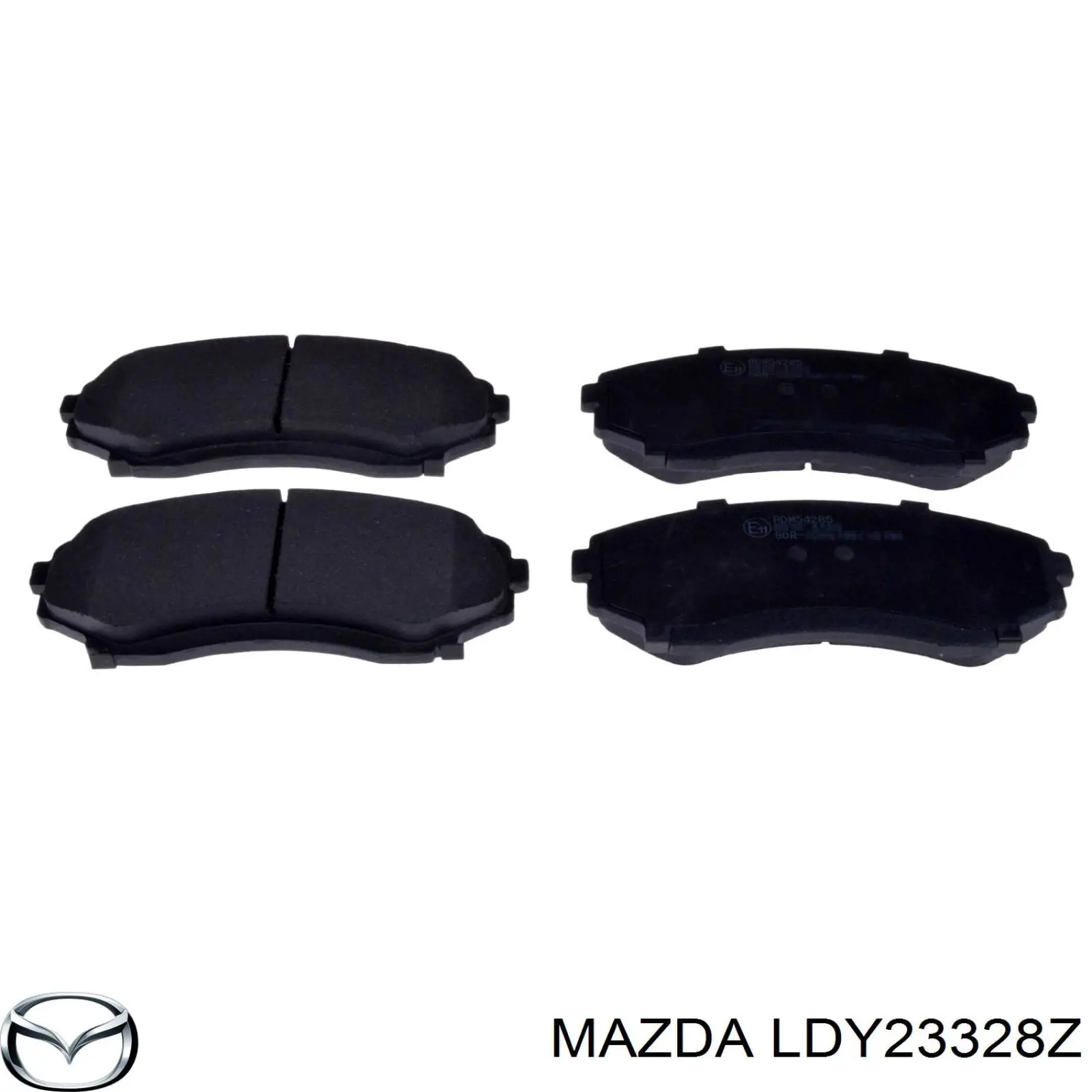 LDY23328Z Mazda Передні гальмівні колодки