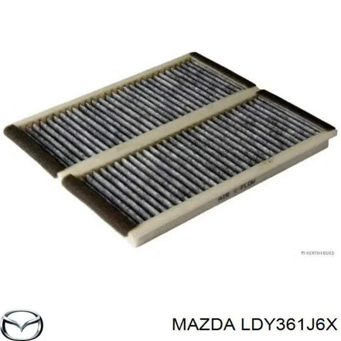 LDY361J6X Mazda фільтр салону