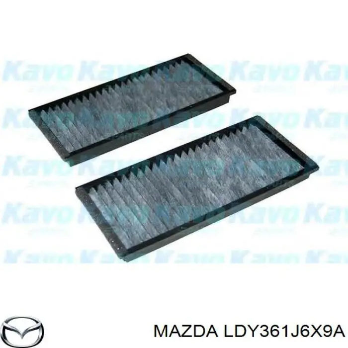 LDY361J6X9A Mazda фільтр салону