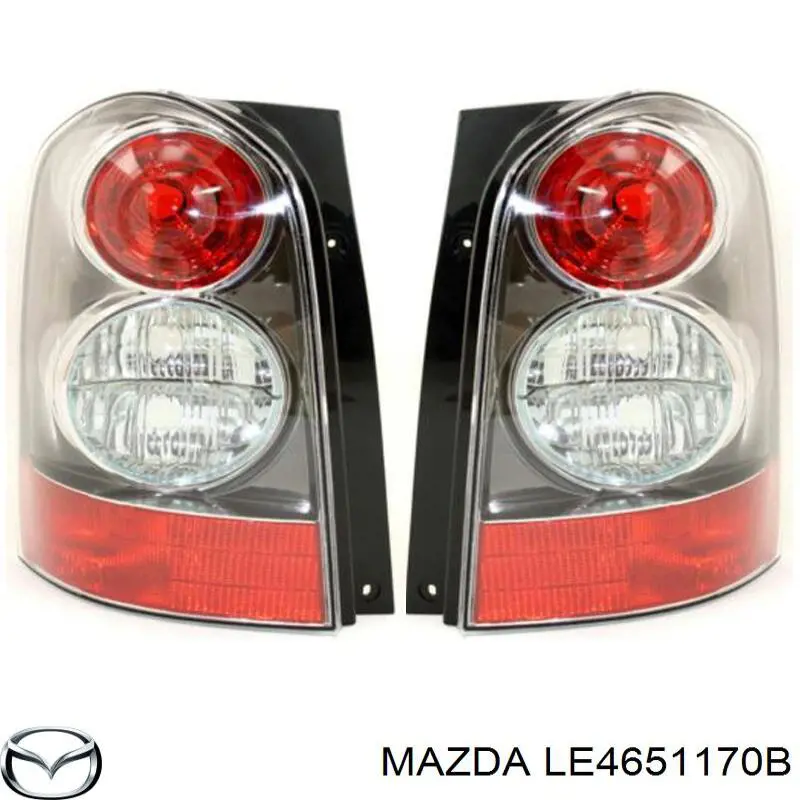 Ліхтар задній правий Mazda MPV (Мазда Мпв)