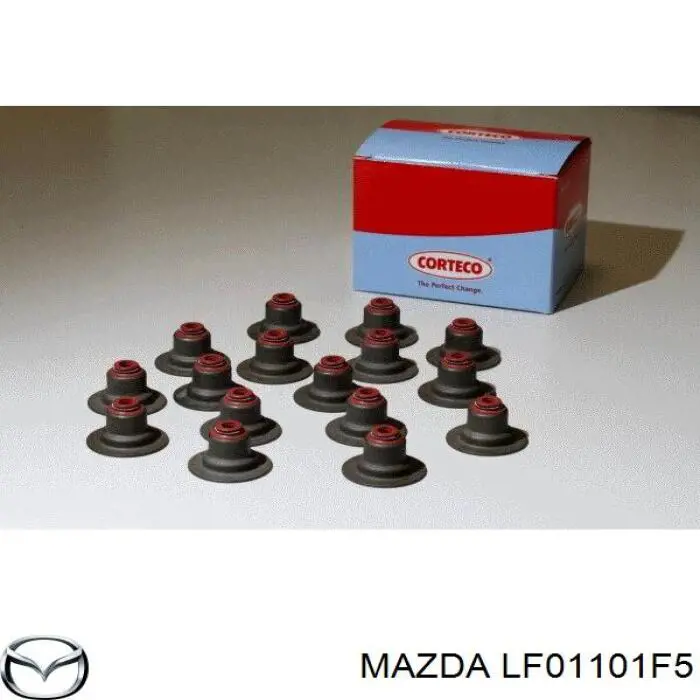 Сальник клапана (маслоз'йомного), випускного Mazda LF01101F5 ціна, від 2.40 USD