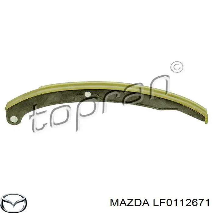 LF0112671 Mazda башмак натягувача ланцюга грм