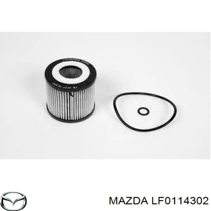 Масляний фільтр LF0114302 Mazda