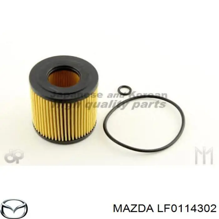 LF0114302 Mazda фільтр масляний