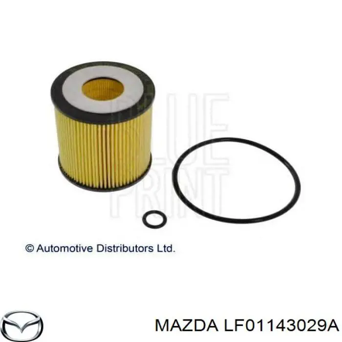 Масляний фільтр двигуна Mazda LF01143029A ціна, від 6.46 USD