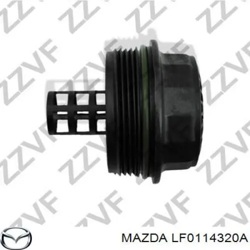 LF0114320 Mazda кришка масляного фільтра