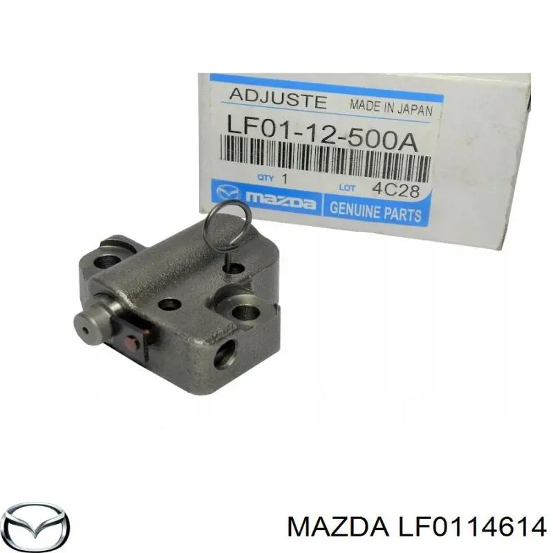 LF0114614 Mazda заспокоювач ланцюга масляного насосу