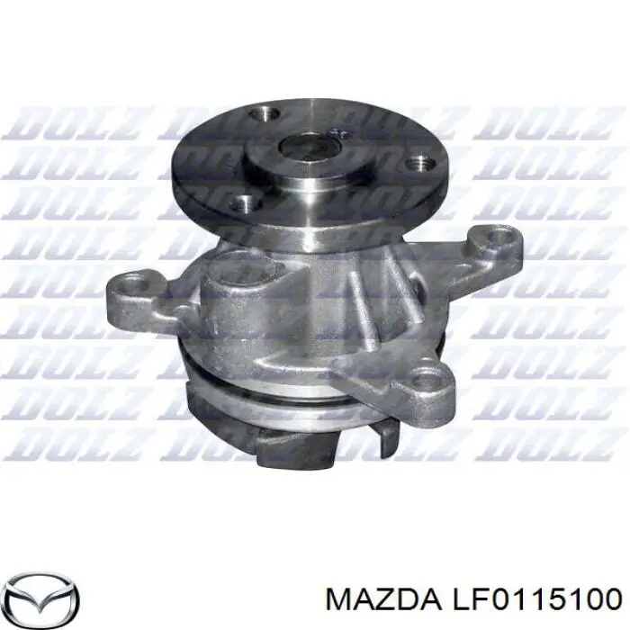Купити LF0115100 Mazda Насос охолоджуючої рідини