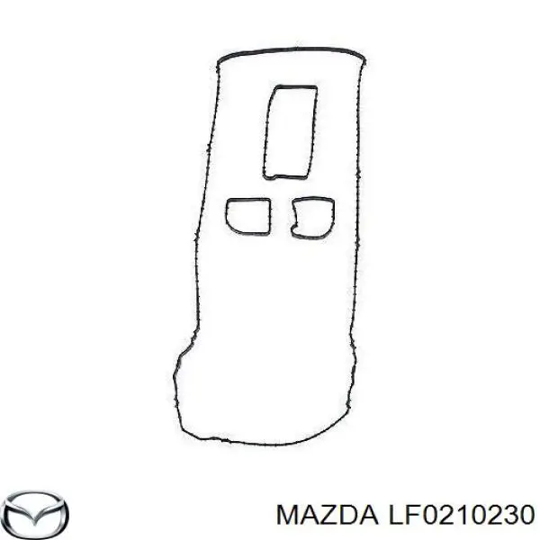 Прокладка клапанної кришки двигуна, комплект Mazda LF0210230 ціна, від 18.18 USD