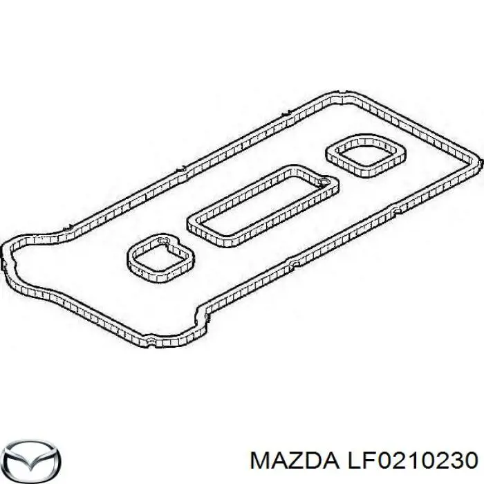 Купити LF0210230 Mazda Прокладка клапанної кришки двигуна, комплект