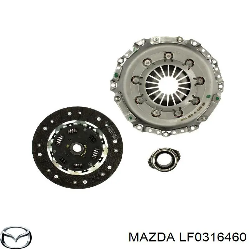 LF0316460 Mazda диск зчеплення