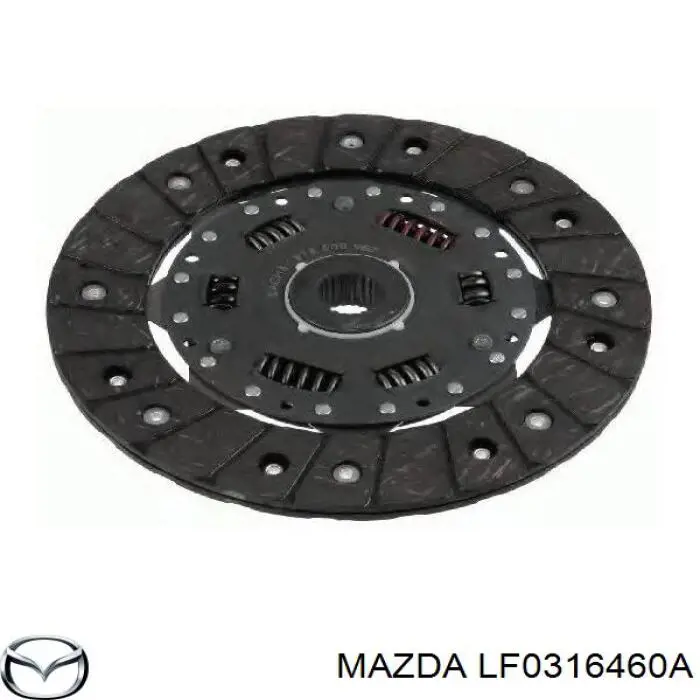 Купити LF0316460A Mazda Диск зчеплення
