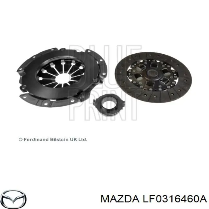 Зчеплення Mazda LF0316460A ціна, від 56.03 USD