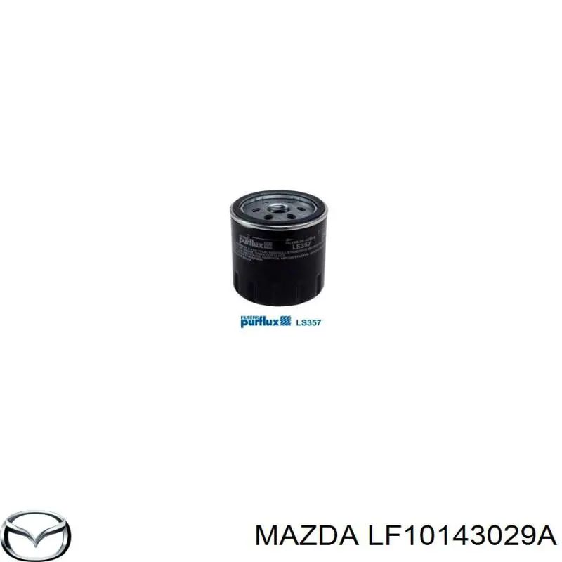 Купити LF10143029A Mazda Фільтр очищення масла відцентровий