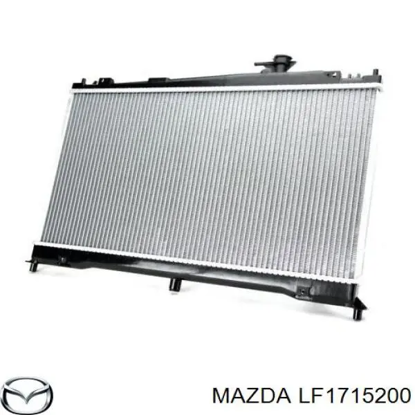 Радіатор основний Mazda LF1715200 ціна, від 100.61 USD