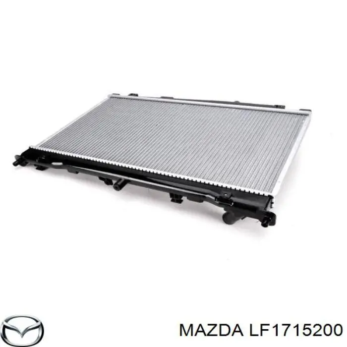 Купити LF1715200 Mazda Радіатор двигуна