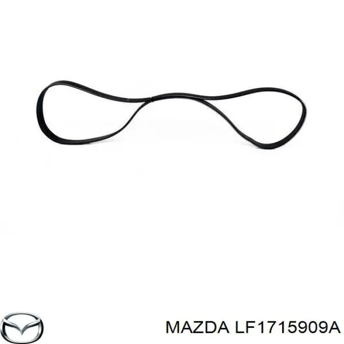 Ремінь генератора LF1715909A Mazda