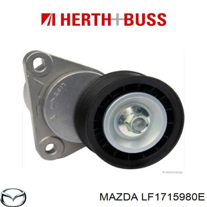 Натягувач приводного ременя Mazda LF1715980E ціна, від 68.65 USD