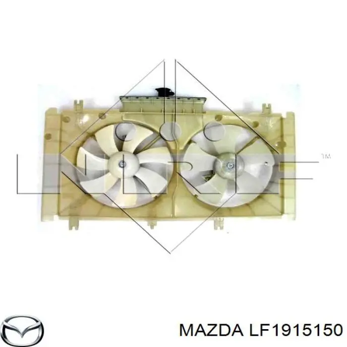 Купити LF1915150 Mazda Двигун вентилятора системи охолодження