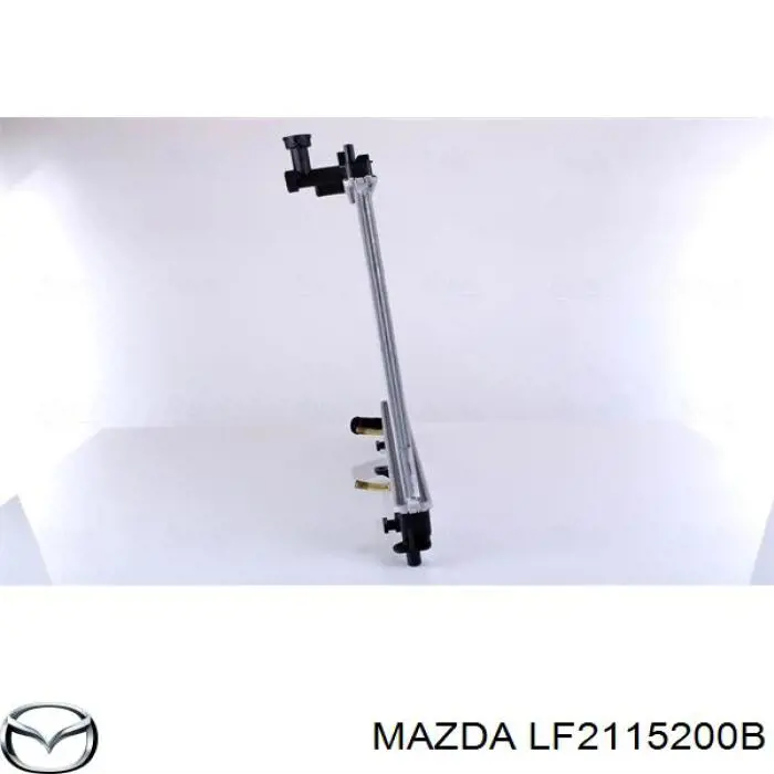 Радіатор основний Mazda LF2115200B ціна, від 86.61 USD