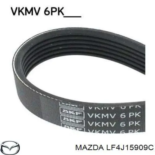 Клиновий ремінь Mazda LF4J15909C ціна, від 25.80 USD