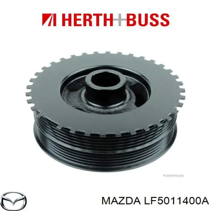 Шків колінвала (демпфер ) Mazda LF5011400A ціна, від 69.67 USD
