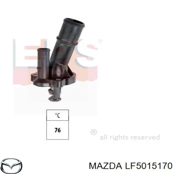 LF5015170 Mazda Авто термостат
