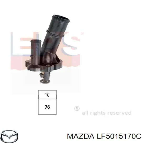LF5015170C Mazda Авто термостат
