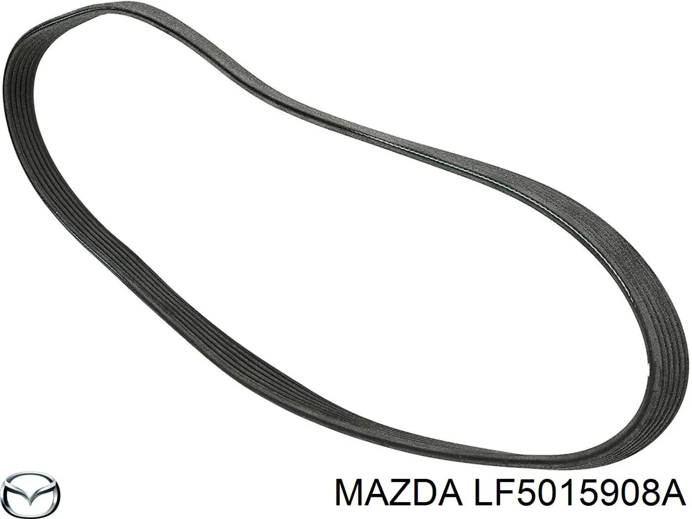 Ремінь генератора LF5015908A Mazda