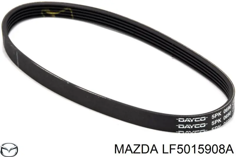 Купити LF5015908A Mazda Ремінь генератора