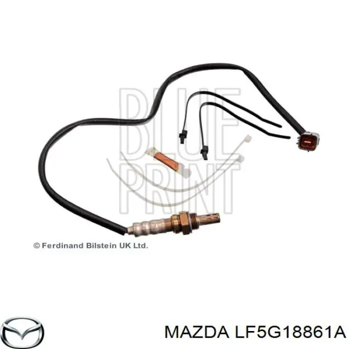 LF5G18861A Mazda лямбда-зонд, датчик кисню після каталізатора