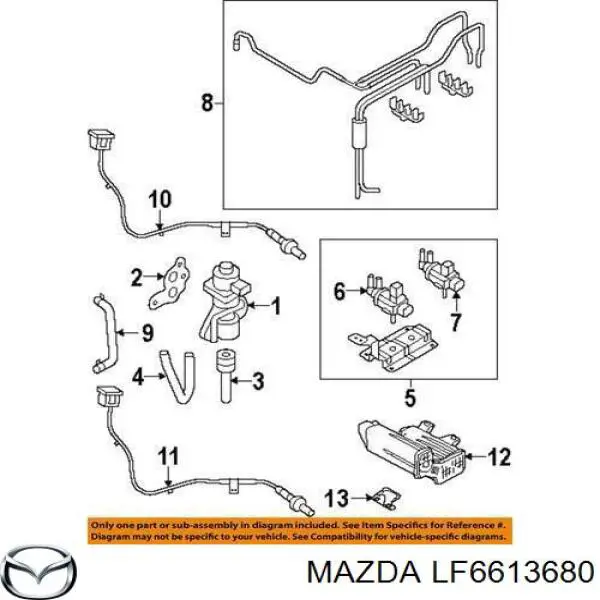LF6613680 Mazda 