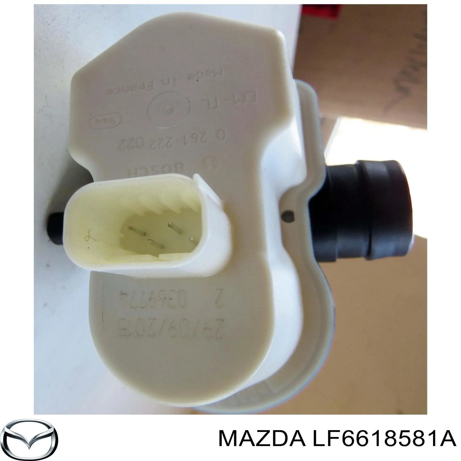 Купити LF6618581A Mazda Клапан абсорбера