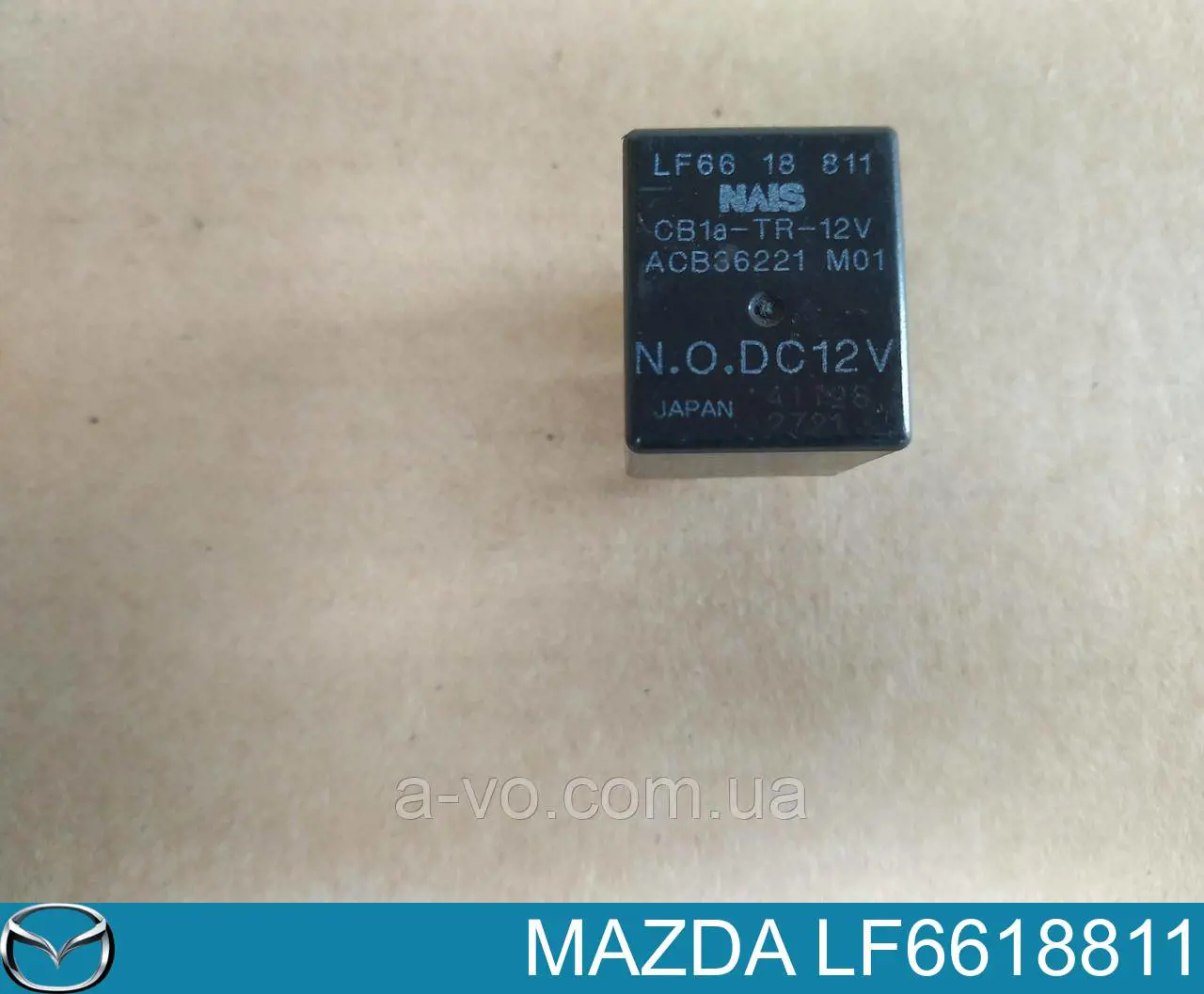 Реле стартера Mazda LF6618811 ціна, від 2.53 USD