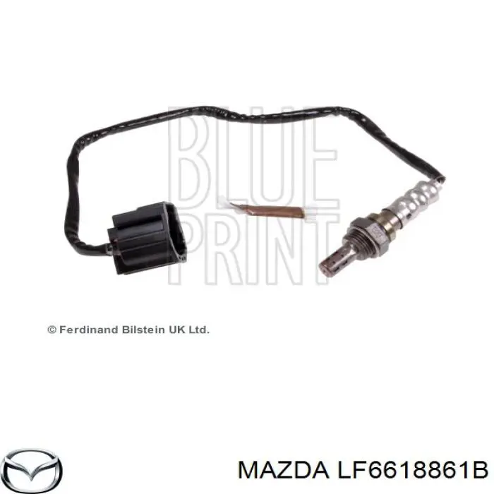 LF6618861B Mazda лямбдазонд, датчик кисню до каталізатора