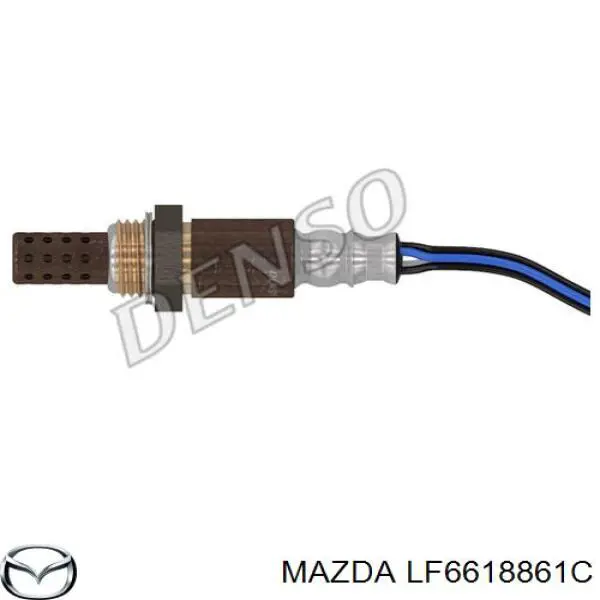 LF6618861C Mazda лямбдазонд, датчик кисню до каталізатора
