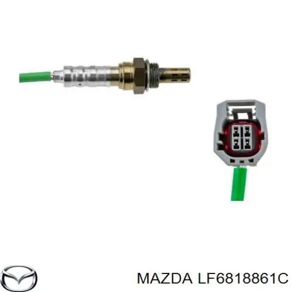 Лямбдазонд, датчик кисню до каталізатора Mazda LF6818861C ціна, від 38.83 USD