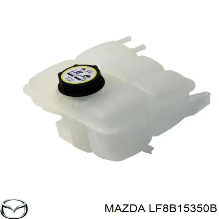 Бачок системи охолодження двигуна розширювальний Mazda LF8B15350B ціна, від 32.44 USD