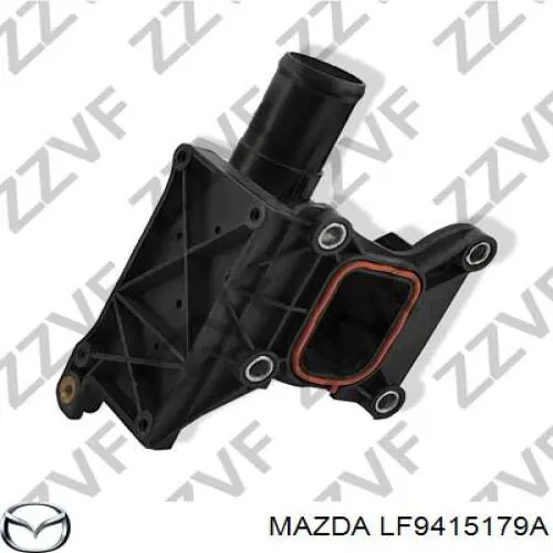 Фланець системи охолодження (трійник) Mazda LF9415179A ціна, від 25.34 USD